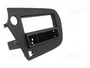 ACV Bastidor de montaje de radio para Honda Insight (ZE2) 2009-2013 2 DIN Negro