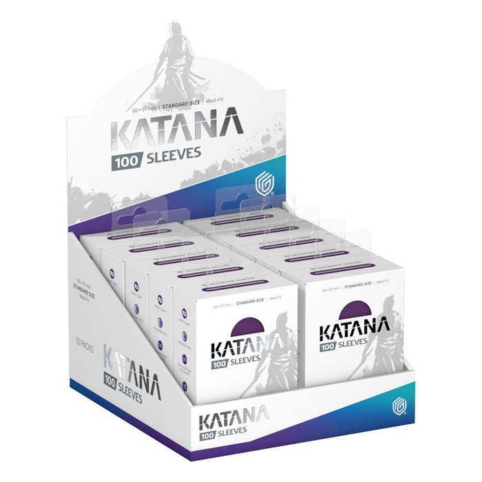 Ultimate Guard Katana Sleeves Standard Size (100) - Iris Bloom Ultimate Guard Katana Sleeves Standard Size (100) - Iris Bloom