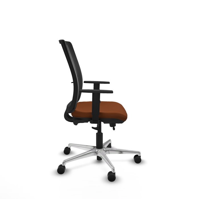 PIQUERAS Y CRESPO Silla de oficina Haches Marrón y Negro PIQUERAS Y CRESPO Silla de oficina Haches Marrón y Negro