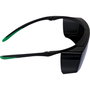 uvex super f OTG Gafas de seguridad para soldar negro/verde