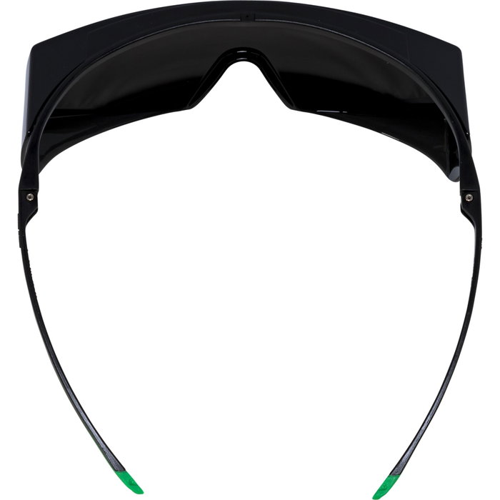 uvex super f OTG Gafas de seguridad para soldar negro/verde uvex super f OTG Gafas de seguridad para soldar negro/verde
