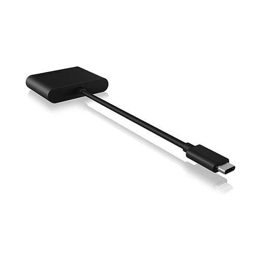 ICY BOX Adapter Externo Multi Lector de Tarjetas USB 3.0 Type-C para PC y Laptop - Retail