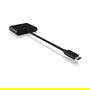 ICY BOX Adapter Externo Multi Lector de Tarjetas USB 3.0 Type-C para PC y Laptop - Retail