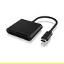 ICY BOX Adapter Externo Multi Lector de Tarjetas USB 3.0 Type-C para PC y Laptop - Retail