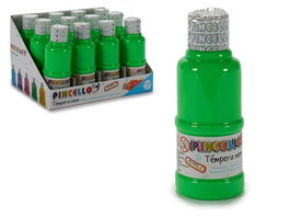 Pincello Tempera 120Ml Neon Verde 4.5x12x4.5cm (Set de 36)