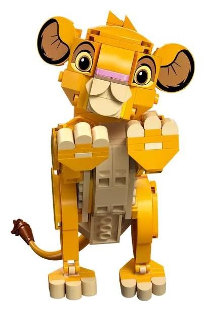 Lego Disney El Rey León: Simba Cachorro, 222 piezas