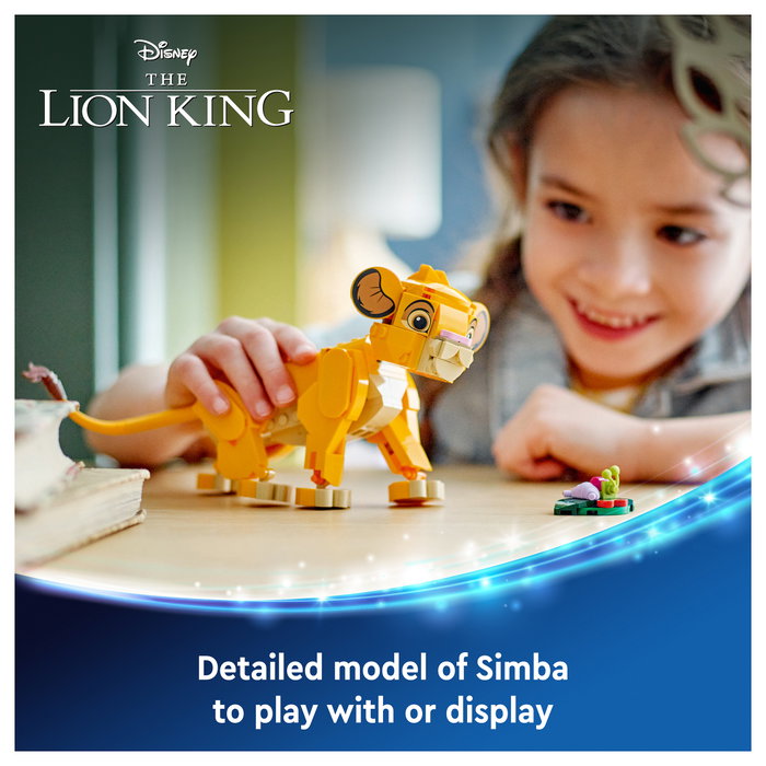 Lego Disney El Rey León: Simba Cachorro, 222 piezas