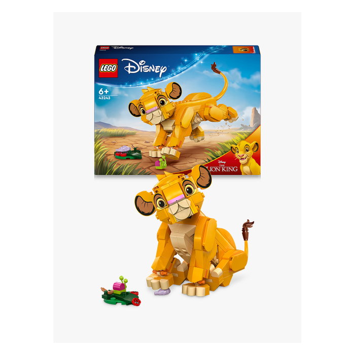 Lego Disney El Rey León: Simba Cachorro, 222 piezas