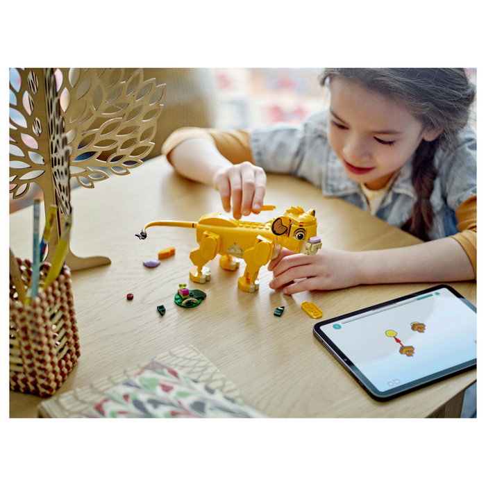 Lego Disney El Rey León: Simba Cachorro, 222 piezas