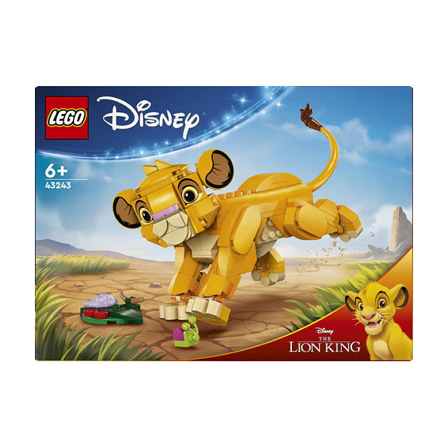 Lego Disney El Rey León: Simba Cachorro, 222 piezas