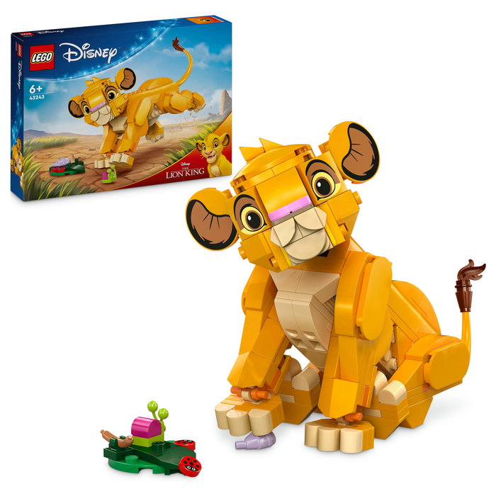 Lego Disney El Rey León: Simba Cachorro, 222 piezas