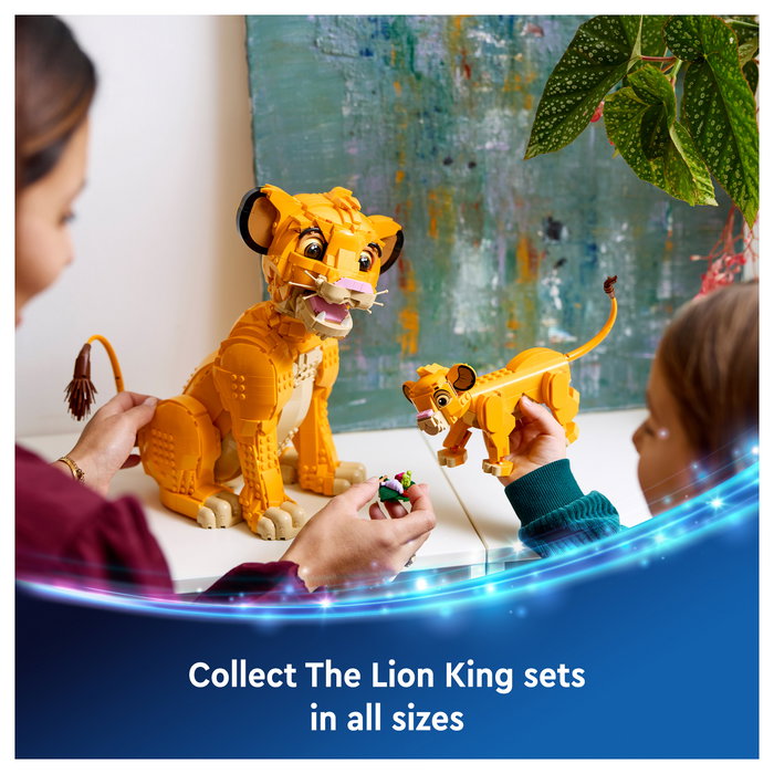 Lego Disney El Rey León: Simba Cachorro, 222 piezas