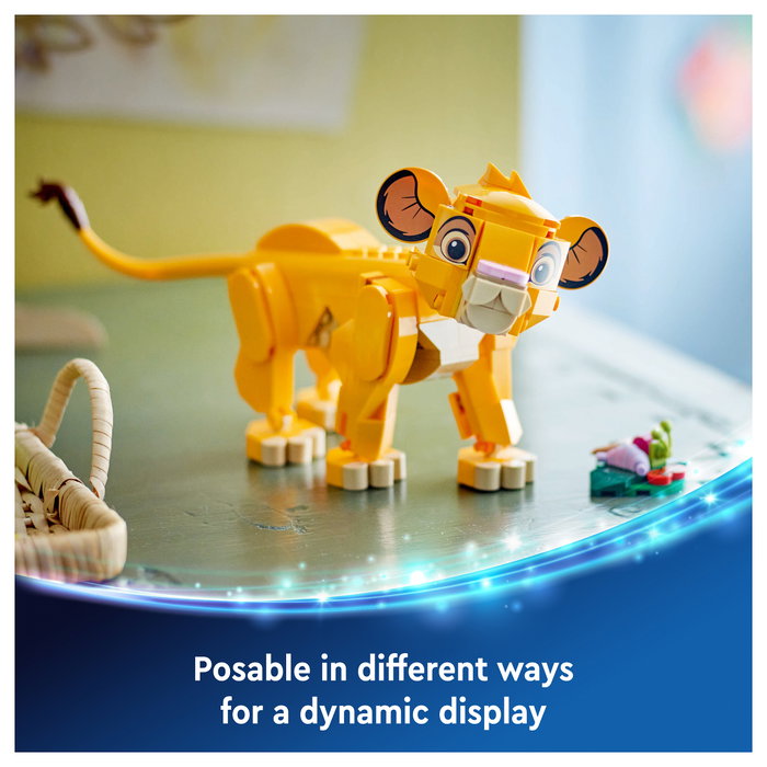 Lego Disney El Rey León: Simba Cachorro, 222 piezas