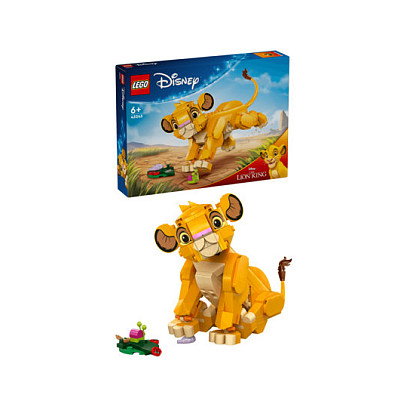 Lego Disney El Rey León: Simba Cachorro, 222 piezas