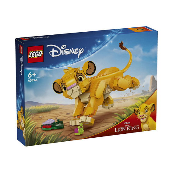 Lego Disney El Rey León: Simba Cachorro, 222 piezas