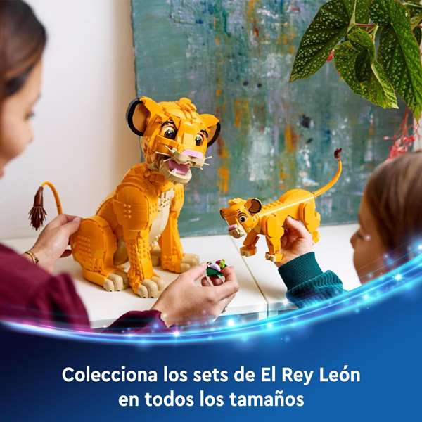 Lego Disney El Rey León: Simba Cachorro, 222 piezas