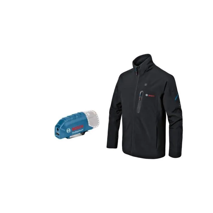 Bosch Professional Chaqueta Térmica GHJ 12+18V XA Talla 2XL sin Batería - 06188000E1 Bosch Professional Chaqueta Térmica GHJ 12+18V XA Talla 2XL sin Batería - 06188000E1