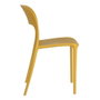Silla Apilable Amarillo Polipropileno 43 X 43 X 83,20 cm (Set de 4)