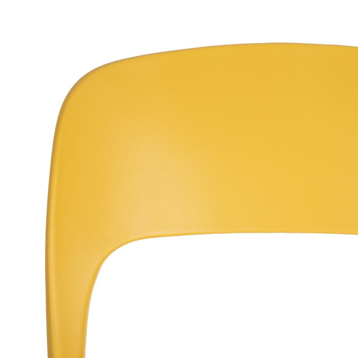 Silla Apilable Amarillo Polipropileno 43 X 43 X 83,20 cm (Set de 4)