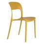 Silla Apilable Amarillo Polipropileno 43 X 43 X 83,20 cm (Set de 4)