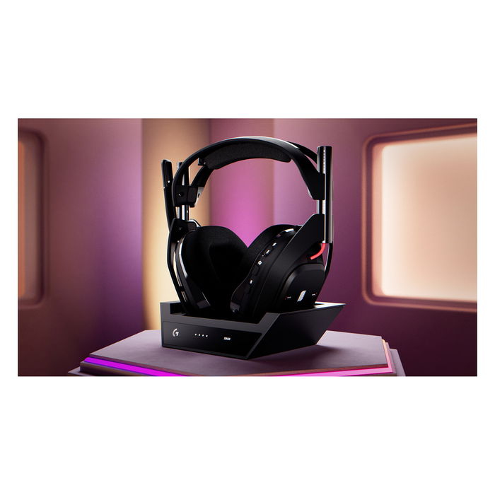 Logitech Astro A50 Lightspeed Auriculares Gaming Inalámbricos con Base Station Negro