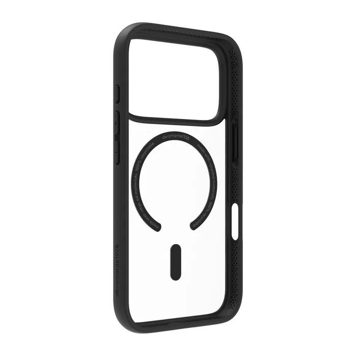 Apple iPhone 17 Pro - Funda Grenen MS Negro, Protección Contra Impactos (hasta 2m), Carga Inalámbrica Compatible