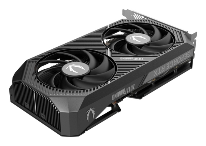 ZOTAC Tarjeta Gráfica GeForce RTX 5050 Twin Edge 8GB GDDR6, 2560 núcleos CUDA, HDMI 2.1b, DisplayPort 2.1b, refrigeración dual, PCIe 5.0 para gaming y Ray Tracing