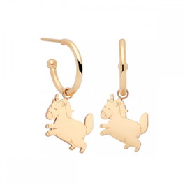 Mr Wonderful Pendientes Magic Hoop Earrings Rosa