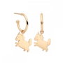 Mr Wonderful Pendientes Magic Hoop Earrings Rosa