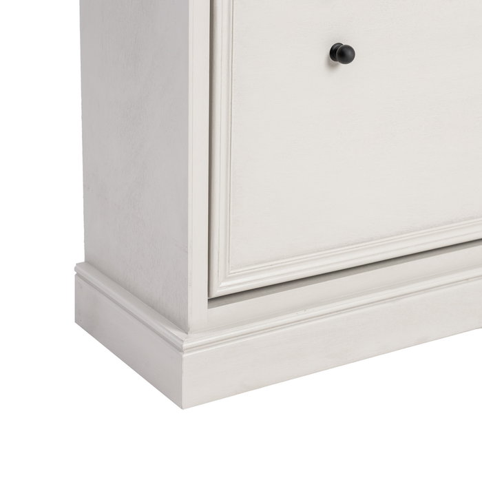 Ixia Zapatero Gris Claro DM 80 x 28 x 108 cm