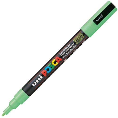 Posca Marcador PC-3M Punta Cónica 0,9 - 1,3 mm Verde Claro