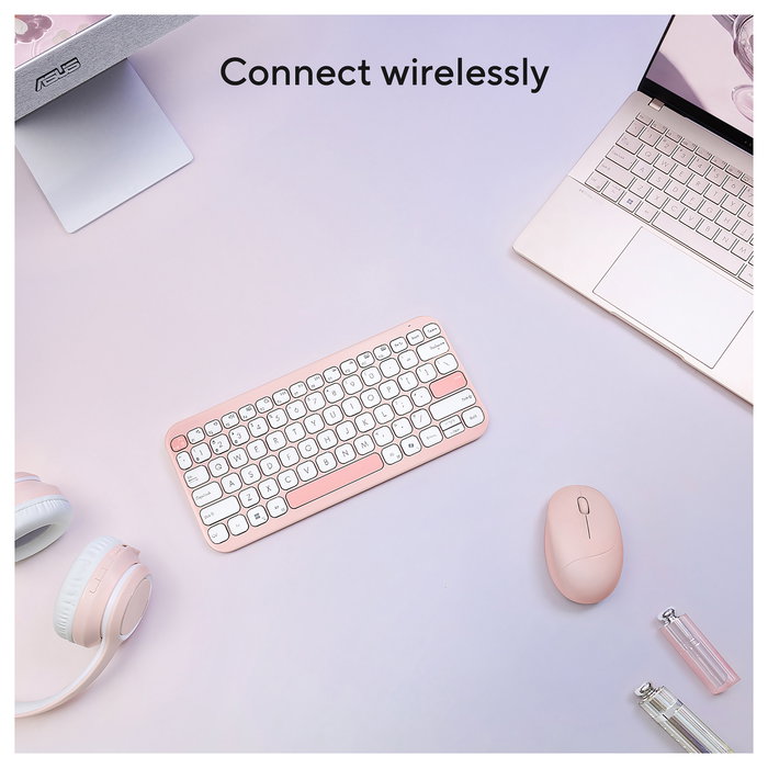 ASUS Fragrance MD101 Ratón Inalámbrico Rosa