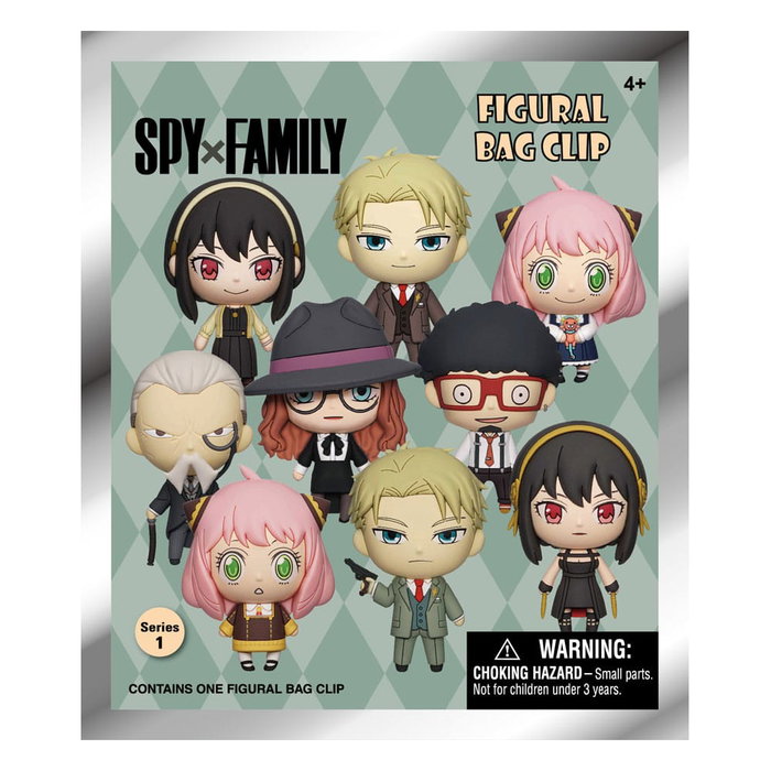 Monogram Int. Spy x Family 3D Colgantes Peluche Expositor Serie 1 (24)