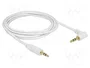 DeLOCK Cable de audio 3,5 mm M/M 2 m Blanco
