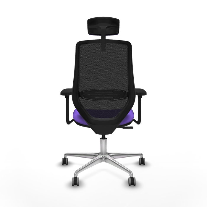 PIQUERAS Y CRESPO Silla de oficina Mardos con mecanismo Sincro, Lila y Negro PIQUERAS Y CRESPO Silla de oficina Mardos con mecanismo Sincro, Lila y Negro
