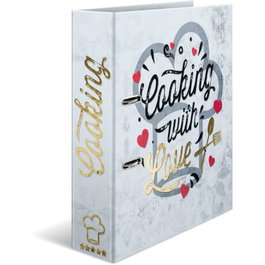 HERMA Archivador de recetas Cooking with Love A4