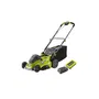 Ryobi RYO1704738964633 Cortacésped de empuje 36V, Corte Ø 40 cm, Recogida y Mulching, con 1 Batería 5.0 Ah y Cargador