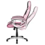 SILLA GAMER TRUST GAMING GXT 705P RYON PINK - CILINDRO GAS CLASE 4 - ASIENTO RECLINABLE - BASTIDOR MADERA - PESO MÁX. 150KG