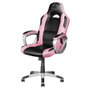 SILLA GAMER TRUST GAMING GXT 705P RYON PINK - CILINDRO GAS CLASE 4 - ASIENTO RECLINABLE - BASTIDOR MADERA - PESO MÁX. 150KG