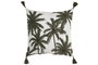 DKD Home Decor Cojín de Algodón Blanco 45x45 cm