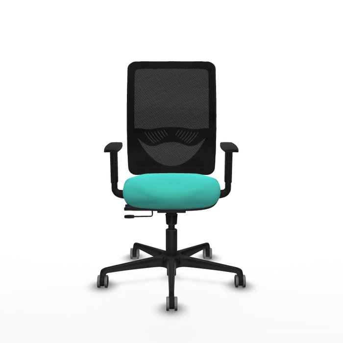 PIQUERAS Y CRESPO Silla de oficina Zulema Turquesa y Negro PIQUERAS Y CRESPO Silla de oficina Zulema Turquesa y Negro