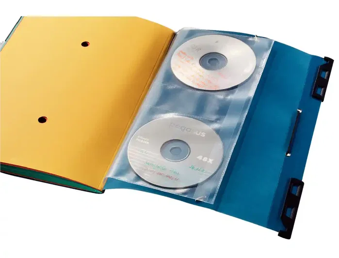 Leitz Divide-It-Up Carpeta Colgante Din A4 con Visor Rígido y Ganchos Móviles - Azul