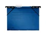Leitz Divide-It-Up Carpeta Colgante Din A4 con Visor Rígido y Ganchos Móviles - Azul