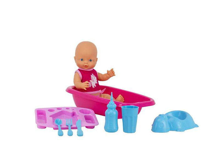 Vicam Muñeco Baby Pipi Comiditas con Bañera 40x13x58cm Vicam Muñeco Baby Pipi Comiditas con Bañera 40x13x58cm