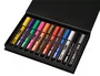 Liderpapel Rotulador Acrílico Punta Pincel, 12 Colores Surtidos