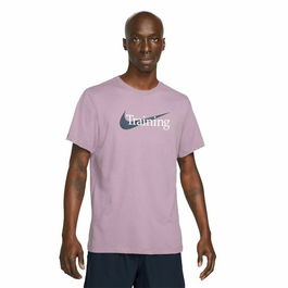 Camiseta de Manga Corta Hombre Nike Dri-Fit Ciruela