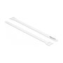 DeLOCK Brida para cable con gancho y lazo 250 x 12 mm blanco, 10 unidades