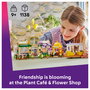 LEGO Friends 42671 Cafetería Botánica y Floristería, Juego de Construcción 1138 Piezas, Multicolor