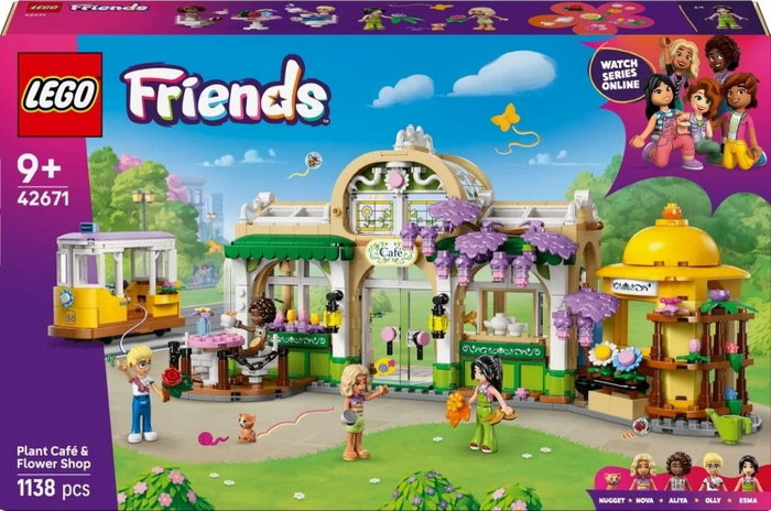 LEGO Friends 42671 Café Botánico y Floristería LEGO Friends 42671 Café Botánico y Floristería