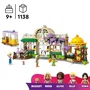 Lego Friends 42671 Cafetería y puesto de flores - Set de construcción para niñas de 9 años